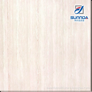Pink line stone tile design for bedroom floor tile,decorative polished porcelain tile